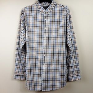 NWT Men's Easy Care Button Down Shirt TALL XLT